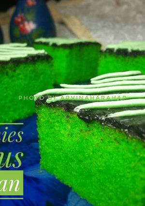 Foto resep Brownies Kukus Pandan(Ny.Liem)