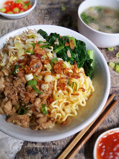 Foto resep Mie Ayam Bangka #pr_anekamiekuah