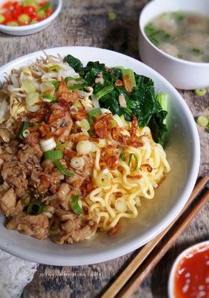 Foto resep Mie Ayam Bangka #pr_anekamiekuah