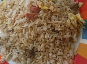 Una foto de Arroz Frito con Sobras.. ARROZ CHAUFA