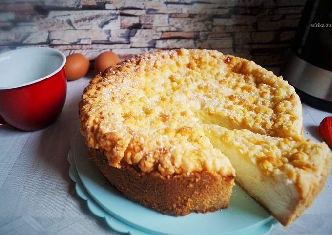 Käsekuchen mit Streusel Rezept von frika17041 - Cookpad