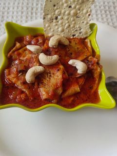 પાપડ નું શાક (Papad Shak Recipe In Gujarati) રેસીપી મુખ્ય ફોટો