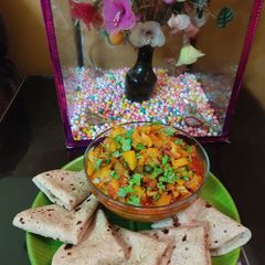 Cauliflower sabji A picture of Cauliflower sabji.