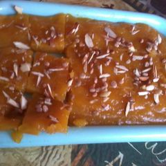 A picture of Mango burfi.
