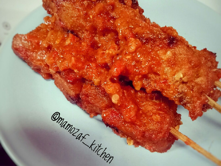 Langkah Mudah untuk Menyiapkan Sate Komoh (Daging Sapi), Menggugah Selera