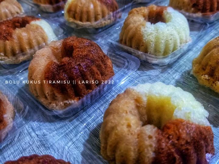 Langkah Gampang Menyiapkan Resep Bolu kukus Tiramisu yang Uenak Anti Ribet, Mantap Sekali