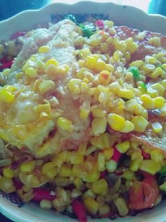 Foto resep Jagung tumis telor