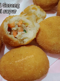 Foto resep Roti Goreng isi Sayur