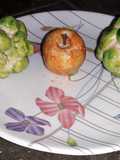 Apple and sitafal shape Kaju sweet