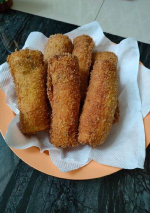 Foto resep Risoles sosis dari roti tawar