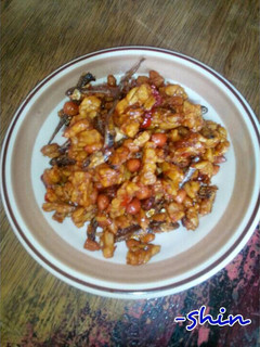Foto resep Kering Tempe Kacang Teri #pekaninspirasi
