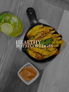 صورة لوصفة بطاطس ويدجز صحي |Healthy potato wedges