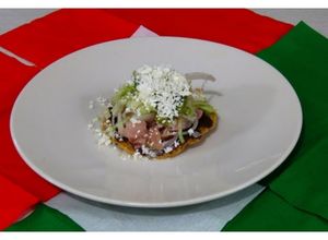 Una foto de Tostadas de pata