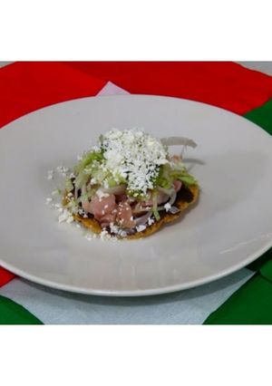 Una foto de Tostadas de pata