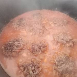 Albóndigas en salsa de tomate
