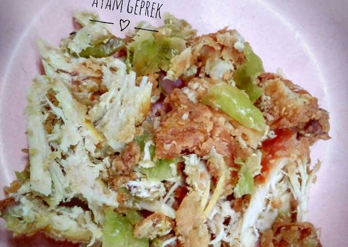 Ayam Geprek Sederhana