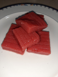 Una foto de Flan de fresa🍓🍓