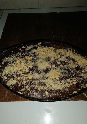 صورة لوصفة حلى المحلبي بالكاكاو