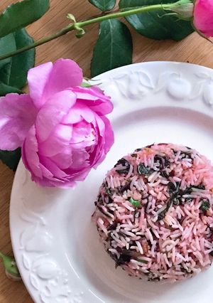Hình của món 🌱 Cơm Chiên Rau Dền Đỏ (Vegan).