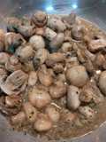 Champiñones al ajillo