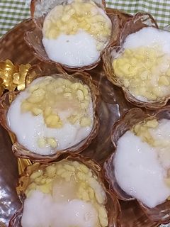 Hình của món Chè bưởi cốt dừa.