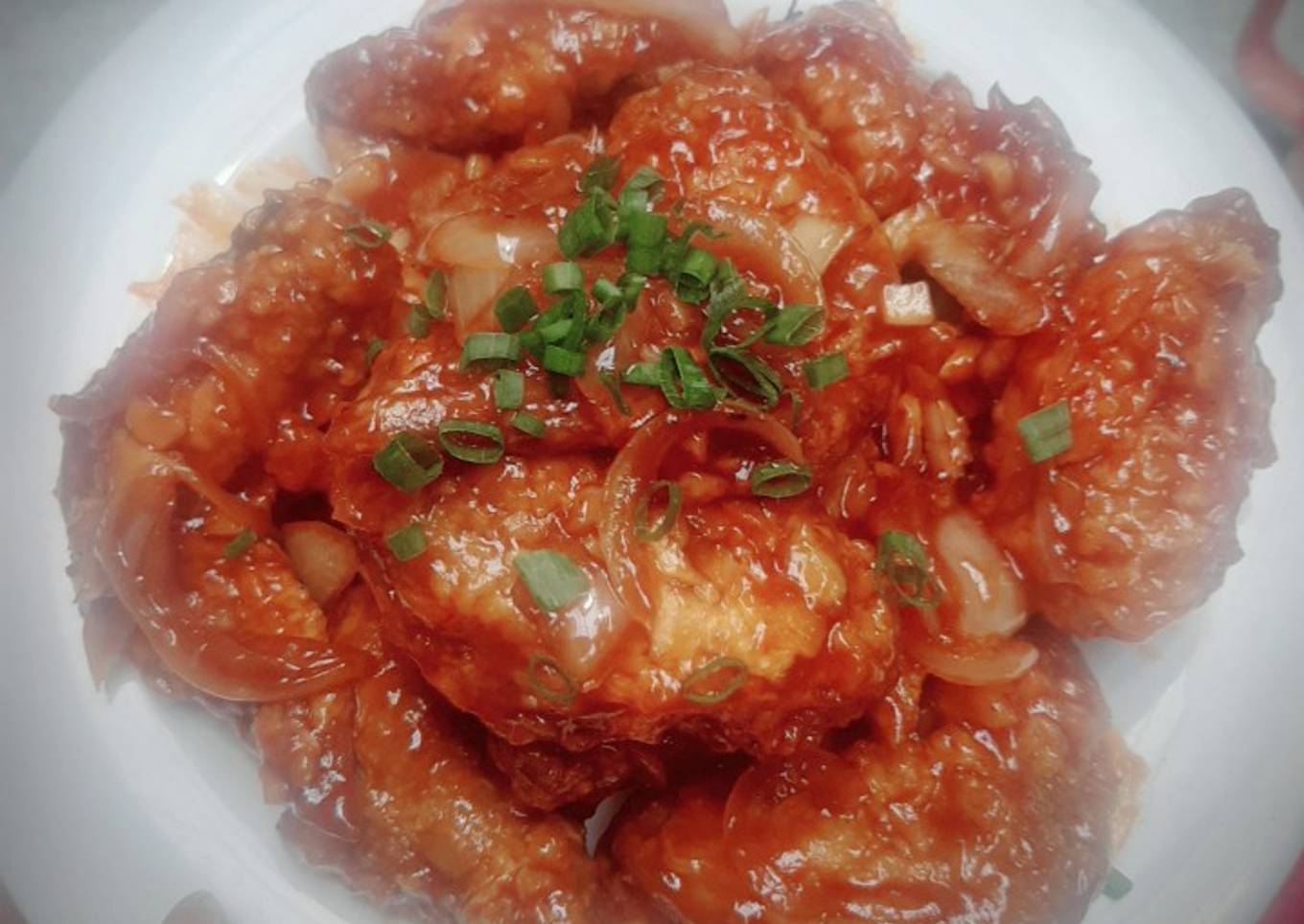Ayam Goreng Saus Korea *DakGangJeong