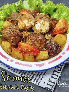 Foto resep Semur Bola Bola Daging