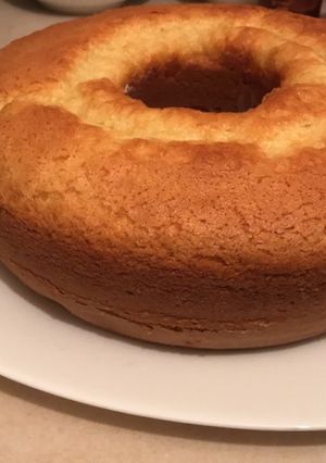 صورة لوصفة كيكة عادية واقتصادية 😋