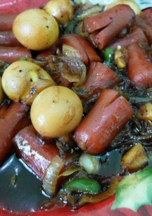 Foto resep Sosis lada hitam