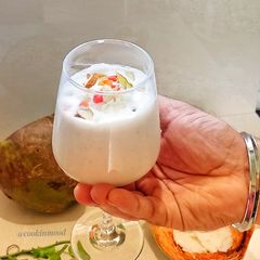 Tender Coconut Milkshake A picture of Tender Coconut Milkshake.