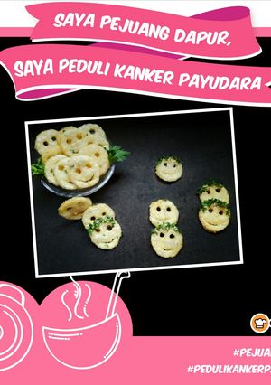 Foto resep Smiley potatos