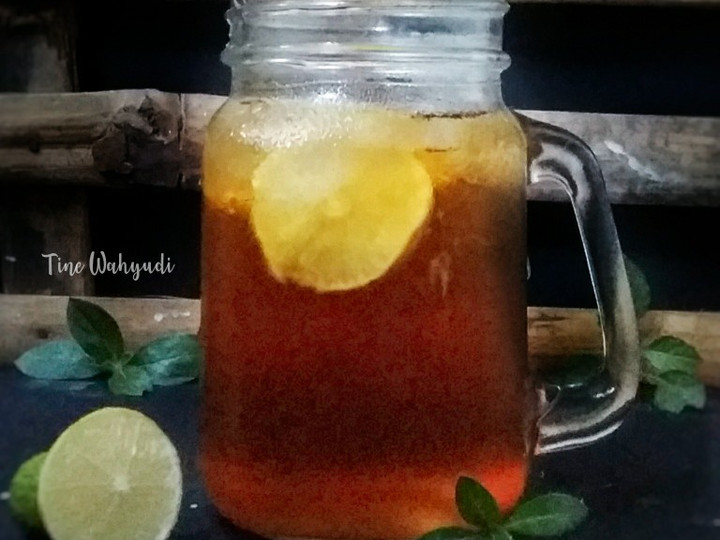 Standar Resep membuat Ice Lemon Tea yang sempurna