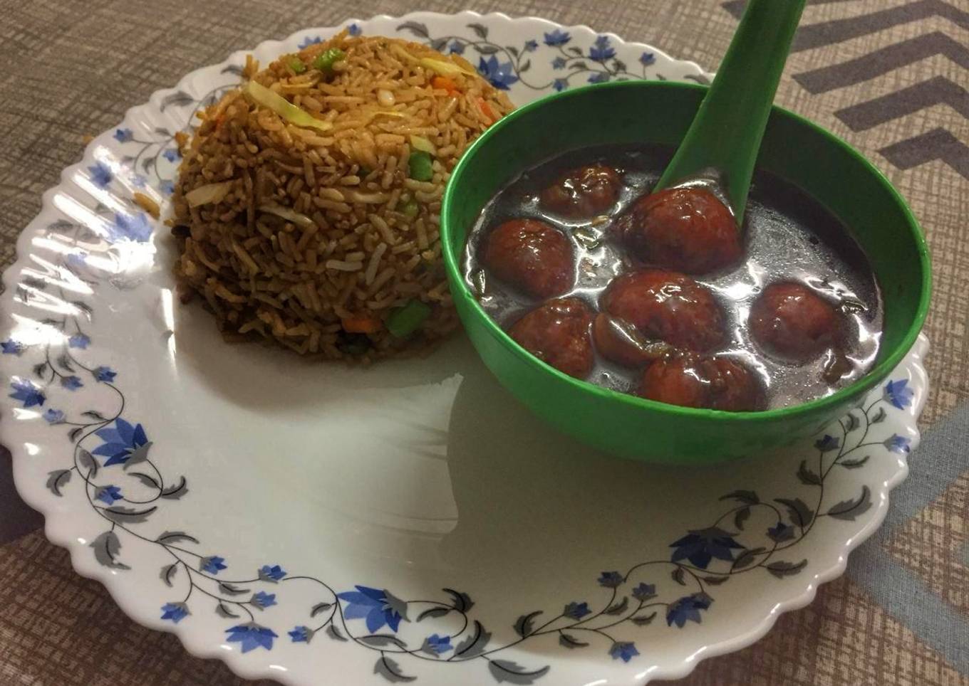 Fried Rice Manchurian
