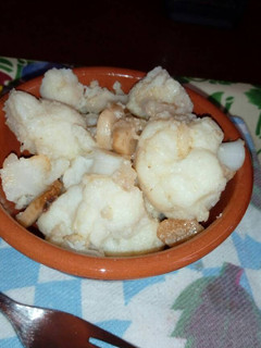 Una foto de Coliflor