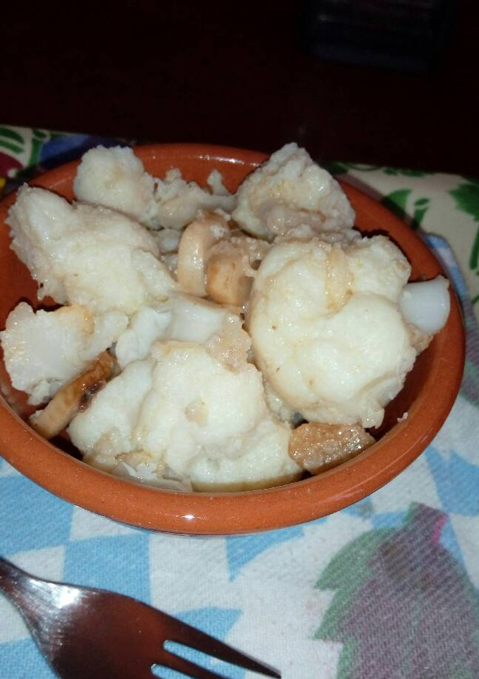 Una foto de Coliflor