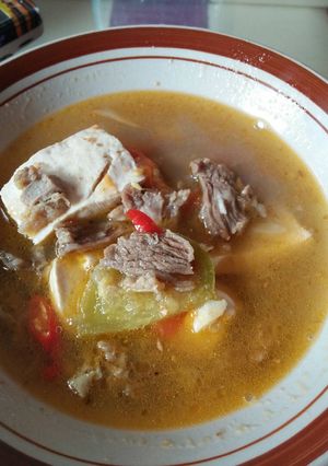 Foto resep Asam padeh daging tahu