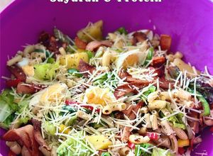 Gambar Pasta Salad Sayuran & Protien
