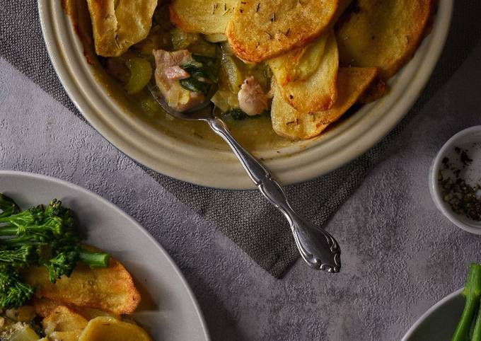 Chicken, Bacon & Leek Hot Pot