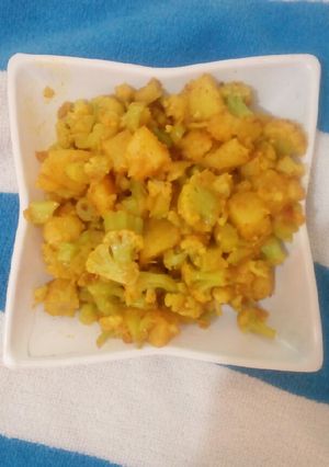 A picture of Aaloo Gobhi.