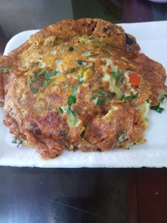 Una foto de Tortilla de Espinacas y Tomates