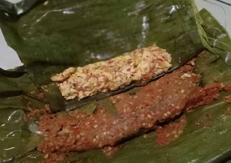 Pepes ikan kembung dan tahu?