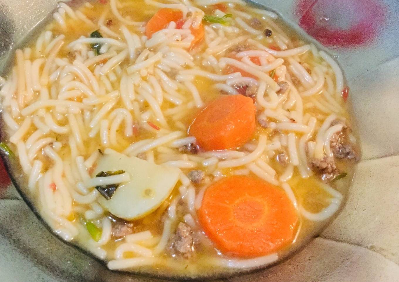 Sopa de fideo