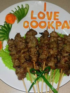 Hình của món Thịt Nướng Xiên.
