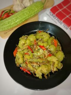 Foto resep Tumis pare teri