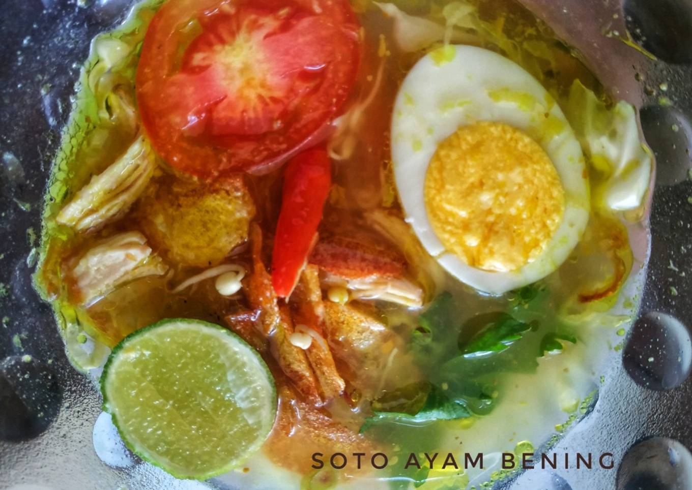 Soto ayam bening