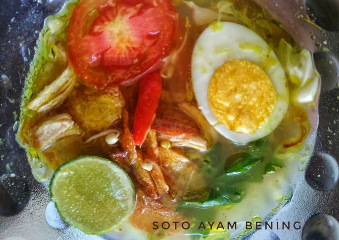 Soto ayam bening