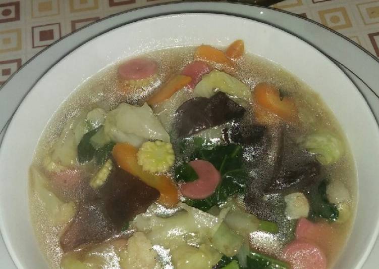 Cara Gampang Menyiapkan Sayur bening bumbu alakadarnya, Bikin Ngiler