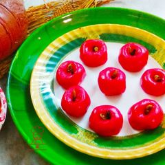 Apple sandesh A picture of Apple sandesh.