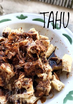 Foto resep Lauk simple, tahu sir