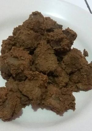 Foto resep Rendang hati sapi